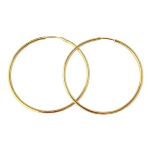 klasyczne kolczyki koła 4cm