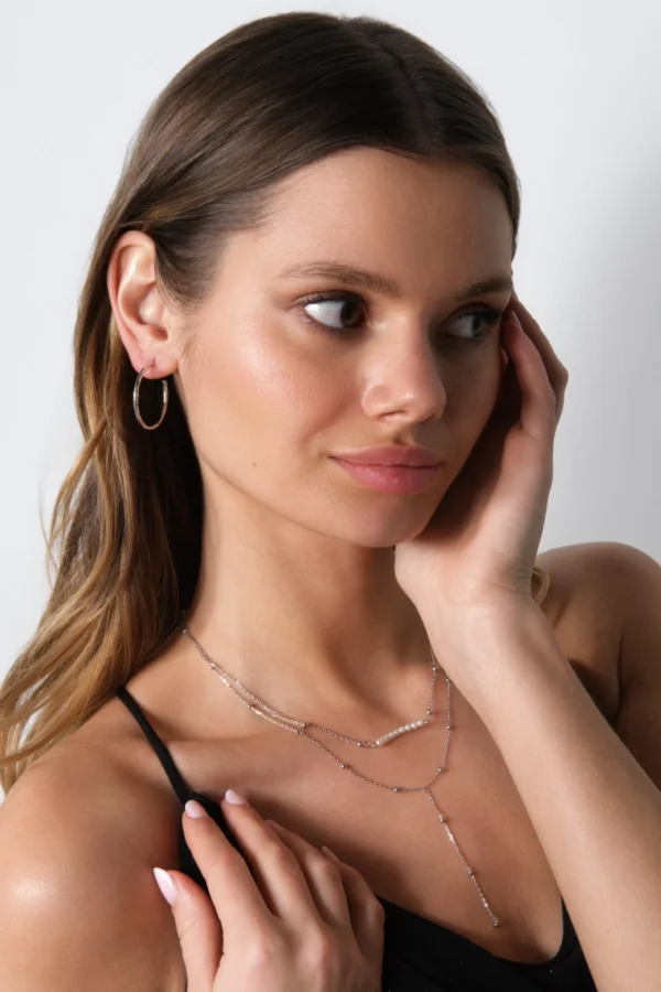 kolczyki srebrne sztyft koła fakturowane kolczyki srebrne sztyft koła fakturowane