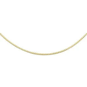 łańcuszek kostka wenecka pozłacany